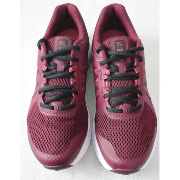Nike Women's Run Swift 2 Dark Beetroot Red Black Running Shoes Sizes NIB - Picture 3 of 5